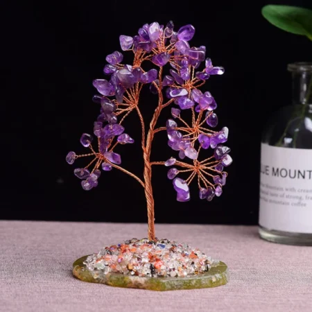 Amethyst Crystal Tree (With Plate Base)