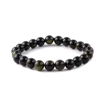 BLACK OBSIDIAN BRACELET