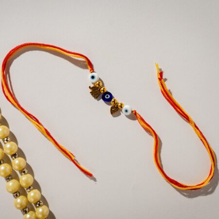 EVIL EYE RAKHI - Blue & White Evil Eye.