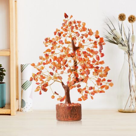 Large Carnelian Crystal Tree