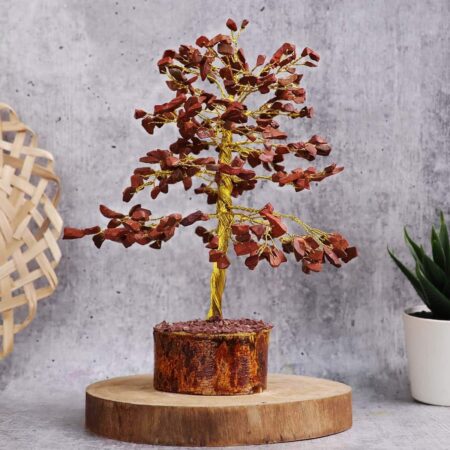 Large Red Jasper Crystal Tree