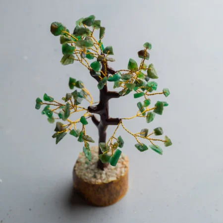 Small Green aventurine Crystal Tree