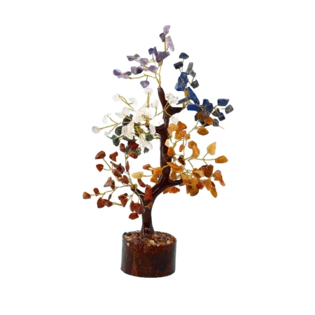 Large Seven Chakra Crystal Tree